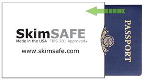 SkimSAFE Passport Protection Sleeve (Minimum 5 Pieces)