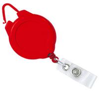 Ski/Sports Badge Reel with Reinforced Vinyl Strap
