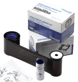 552954-506 Datacard Green Monochrome Ribbon Kit - 1500 Images - SP55 & SP55 Plus