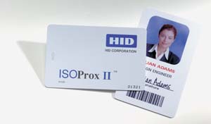 Stocked HID 1386NGGNN ISOProx II Card, non-programmed