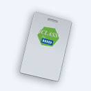 Stocked HID 2080PMSMV iCLASS Clamshell Card, 26 bit, Facility Code 100