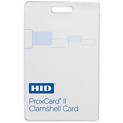 HID 1326 ProxCard II Clamshell Proximity Card, open format