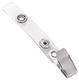 Smooth Face Clip with Clear Vinyl Strap