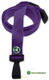 Bamboo, wide no-twist plastic hook, break-away, 3/8 width