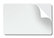 PVC card 20 mil, C80, adhesive paper back, 500/pack