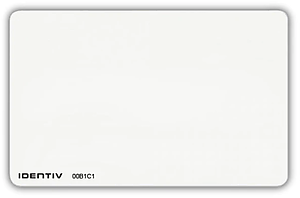 Identiv 4010S ISO PVC Proximity Card - 35 bit - C1000 Corporate 1000 Format