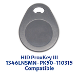 Identiv 4082 Key Fob - 26 bit ADI A901146A Format (HID ProxKey III 1346LNSMN-PK50-110315 Compatible) 