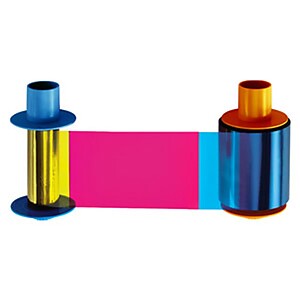 Fargo 45700 YMCKO Color Ribbon For DTC5500LMX Printers - 45700