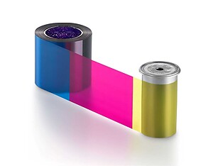 Entrust Datacard 525100-004 Color Ribbon Kit YMCKT 500 Prints