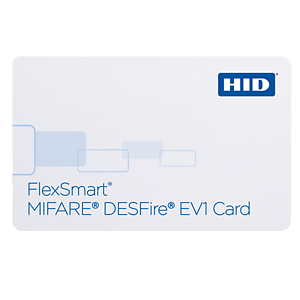 HID 1450 FlexSmart MIFARE DESFire EV1 PVC Card