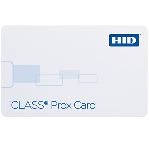 HID 2120 iCLASS + Prox 2k bit Composite Card