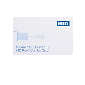 HID MIFARE 8K DESFire EV1 + Proximity Card - 3800C / 3850C / 1451C /1457C