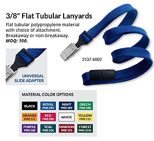 Lanyard, 3/8