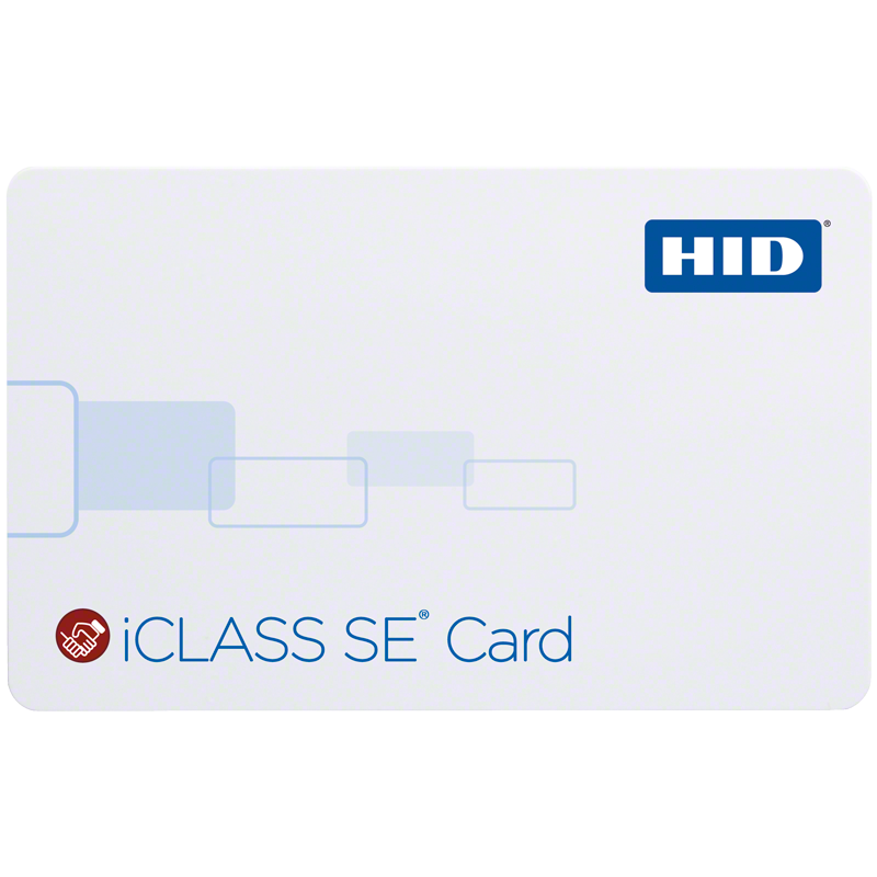 HID iCLASS SE 3000PGGMN PVC Card - 26 bit H10301 format, FC 22 - Qty 100