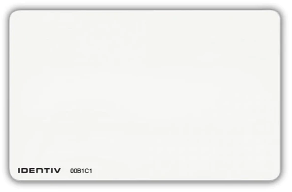 Identiv 4010 ISO PVC Proximity Card - 37 Bit - H10304 Format with facility code