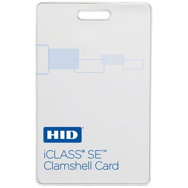 HID iCLASS SE 3350 Clamshell Card