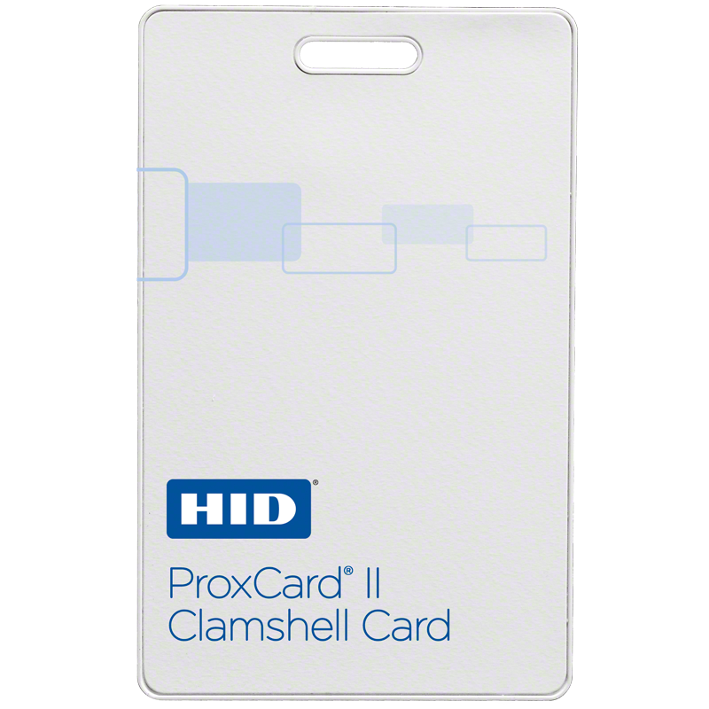 HID 1326 ProxCard II Clamshell Proximity Card, open format