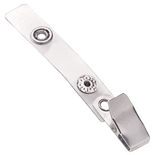 Clear Vinyl Strap Clip, 2-3/4