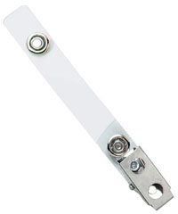 Clear Vinyl Strap Clip, 3-1/2