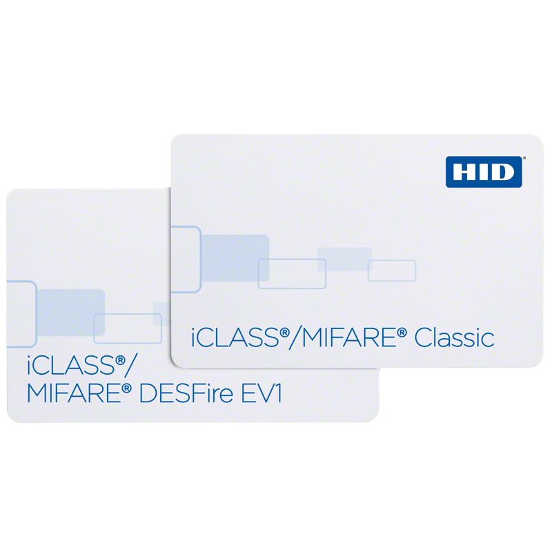 HID 2420 / 2423 / 2424 iCLASS + MIFARE Composite Card 