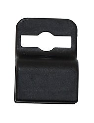 Black Card Gripper Friction Badge Holder, pack of 100