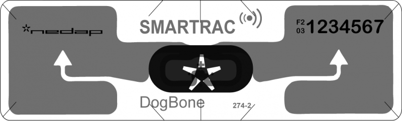 NEDAP uPASS 9215255 UHF Exterior Tag