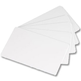 C5101 Evolis 30 Mil Blank PVC Rewritable Cards (Blue) - 100 Pack - Tattoo Rewrite