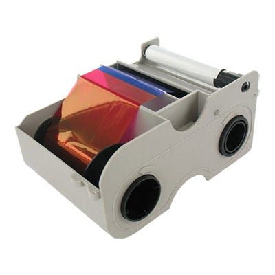 HID Fargo 45140 YMCKO Ribbon for the DTC4250e, 300 Prints