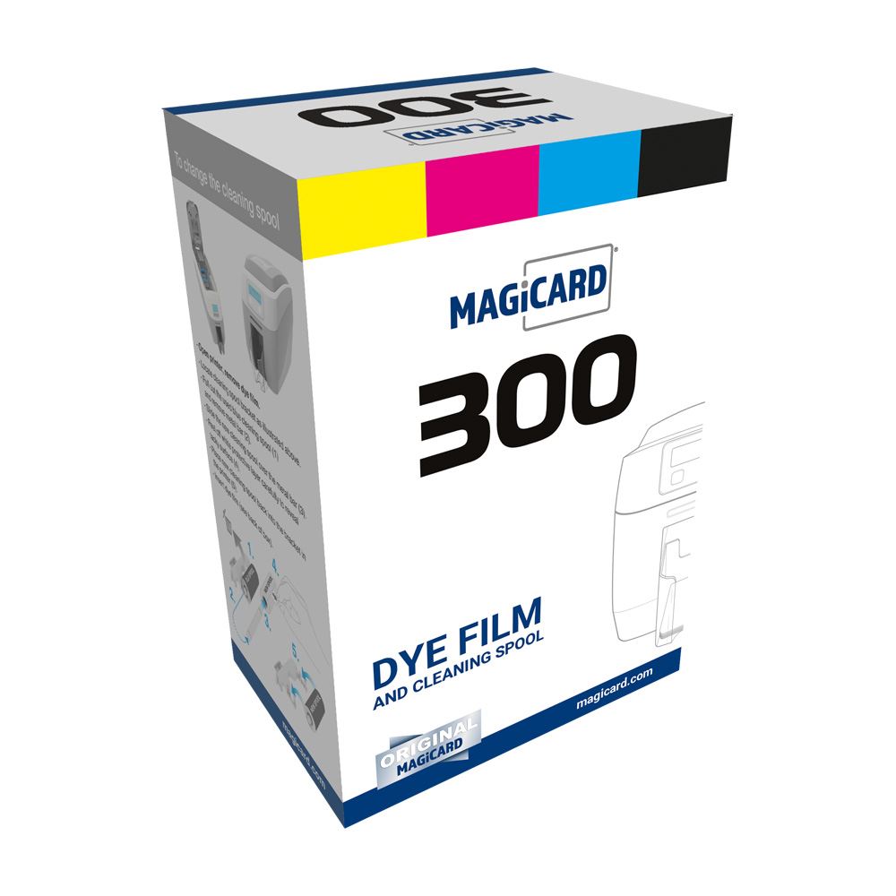 Magicard MC300YMCKO Color Ribbon - YMCKO - 300 prints