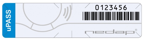 Nedap uPASS 9947418 UPass UHF Windshield Tag Wiegand 26 Bit
