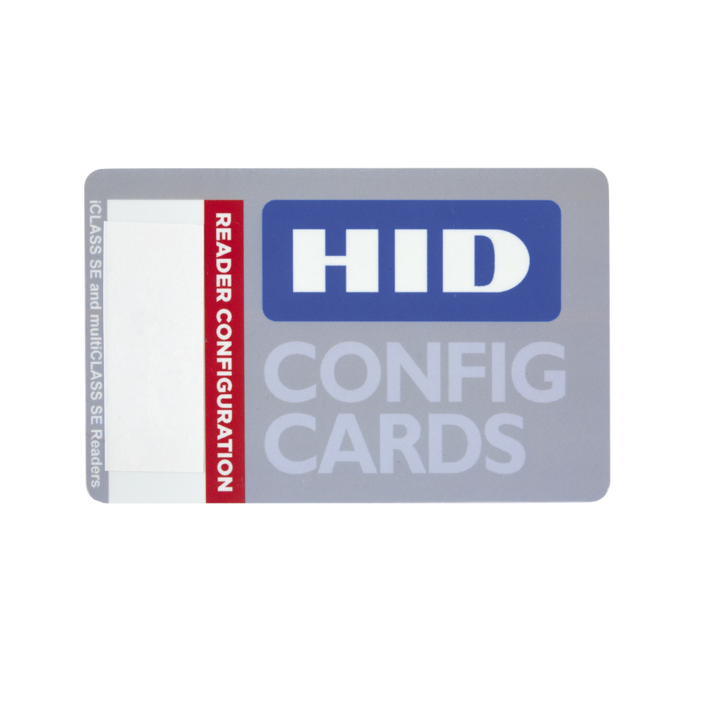 HID Mobile Access - iCLASS SE Reader Configuration Cards