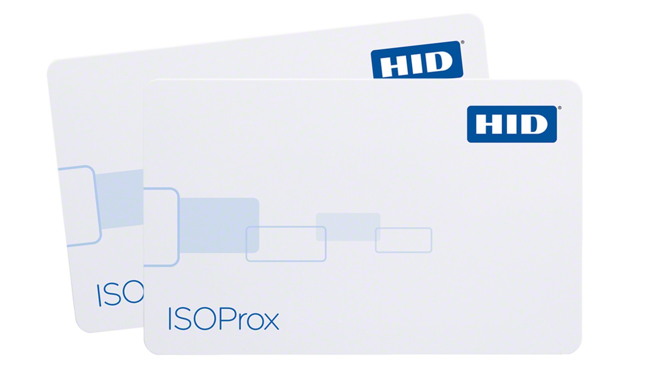 HID 1586 ISOProx II Proximity Composite PVC/Poly Card, open format