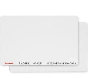 Honeywell  PVC425 OmniProx PVC Card - 34bit - N10002 Format, Qty 25 (off the shelf)
