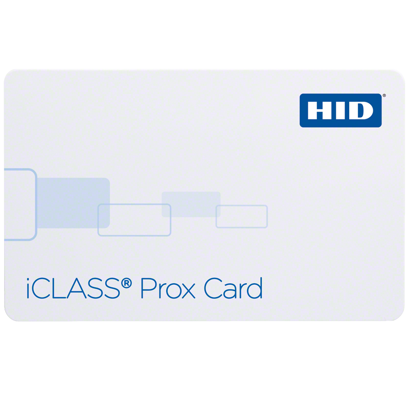 HID 2120 iCLASS + Prox 2k bit Composite Card