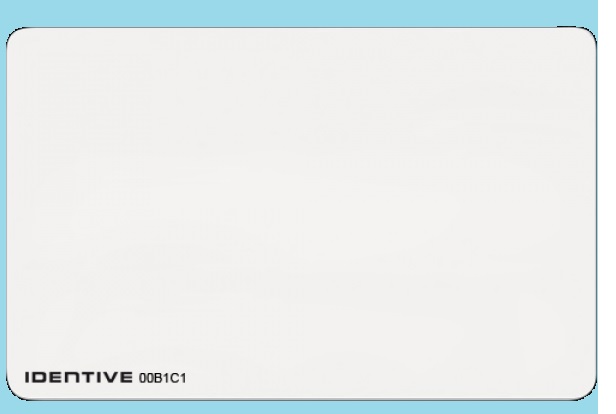 Identiv 4010 ISO PVC Proximity Card - 34 bit - I10001 Geoffery/Schlage Format