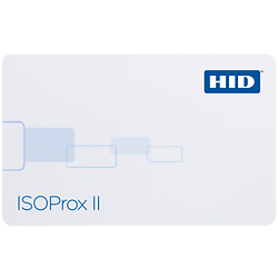 HID 1386 ISOProx II Proximity PVC Card, open format