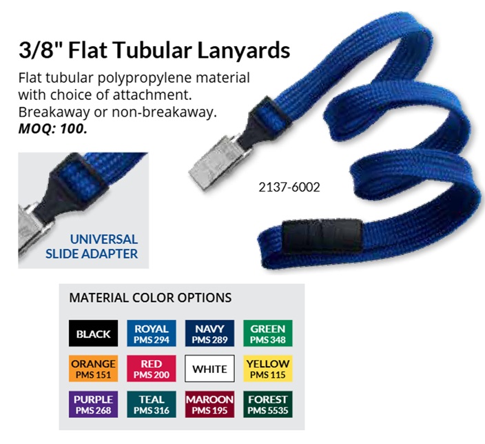 Lanyard, 3/8