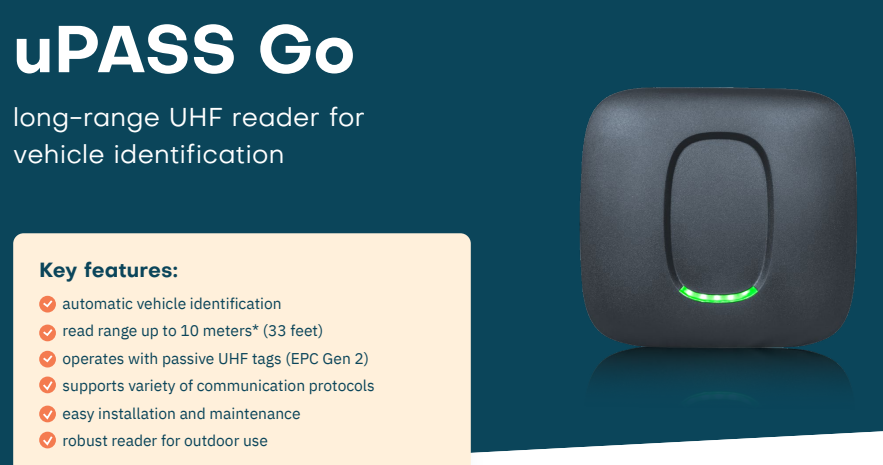 NEDAP 9234357 uPASS Go Reader (FCC)